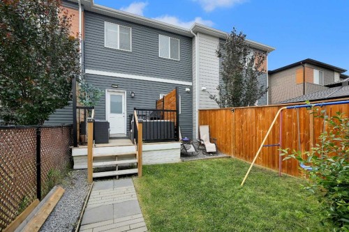 42 Midtown Boulevard Sw, Airdrie, AB - Outdoor With Deck Patio Veranda With Exterior