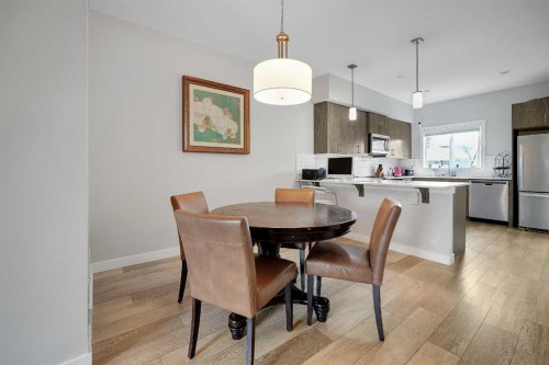 42 Midtown Boulevard Sw, Airdrie, AB - Indoor Photo Showing Dining Room