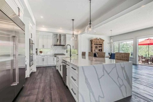 276 Cranbrook Point Se, Calgary, AB - Indoor Photo Showing Kitchen With Upgraded Kitchen