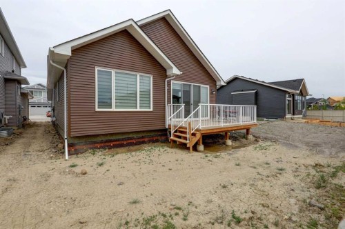 351 Baywater Common Sw, Airdrie, AB - Outdoor With Deck Patio Veranda With Exterior