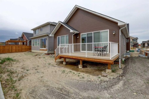 351 Baywater Common Sw, Airdrie, AB - Outdoor With Deck Patio Veranda