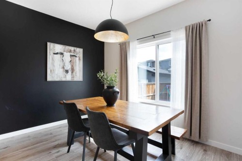 136 Highview Gate Se, Airdrie, AB - Indoor Photo Showing Dining Room