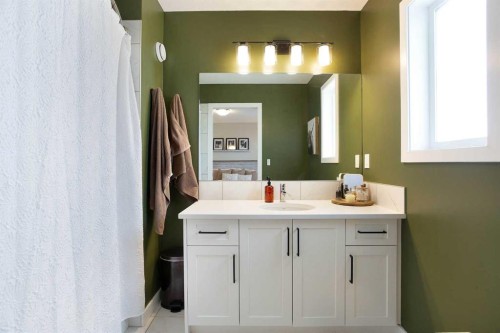136 Highview Gate Se, Airdrie, AB - Indoor Photo Showing Bathroom