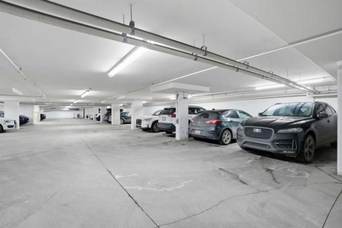 706-530 12 Avenue Sw, Calgary, AB - Indoor Photo Showing Garage