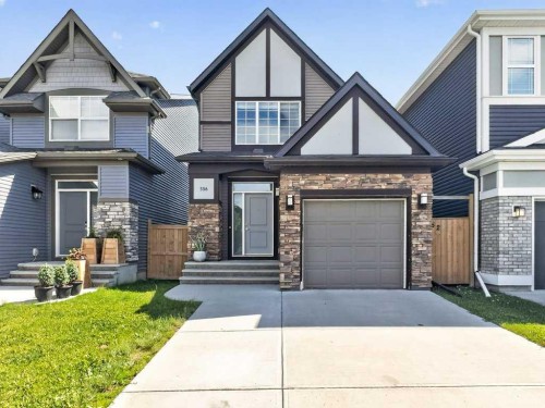 556 Belmont Heath Sw, Calgary, AB - Outdoor With Facade