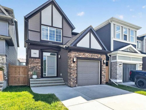 556 Belmont Heath Sw, Calgary, AB - Outdoor With Facade