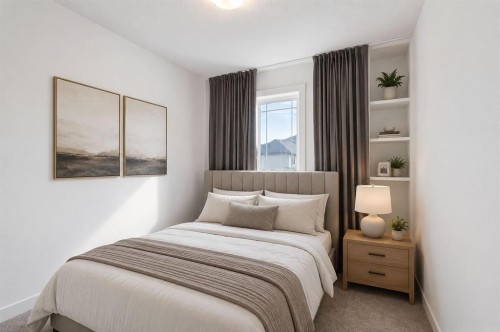 277 Auburn Meadows Drive Se, Calgary, AB - Indoor Photo Showing Bedroom