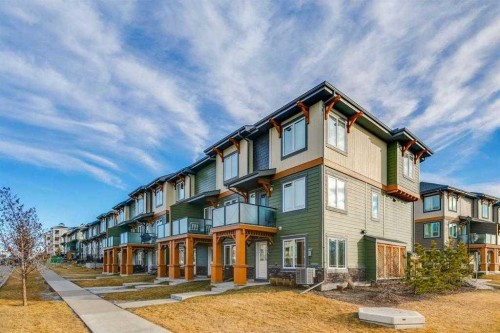 277 Auburn Meadows Drive Se, Calgary, AB - Outdoor With Balcony With Facade