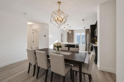 277 Auburn Meadows Drive Se, Calgary, AB - Indoor Photo Showing Dining Room