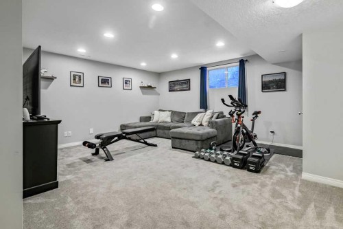 1034 Ranch Road, Okotoks, AB - Indoor Photo Showing Basement