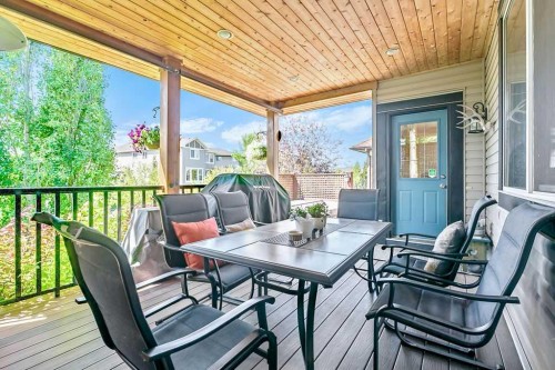 1034 Ranch Road, Okotoks, AB - Outdoor With Deck Patio Veranda With Exterior