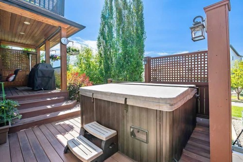 1034 Ranch Road, Okotoks, AB - Outdoor With Deck Patio Veranda With Exterior