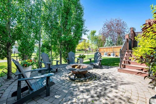 1034 Ranch Road, Okotoks, AB - Outdoor With Deck Patio Veranda