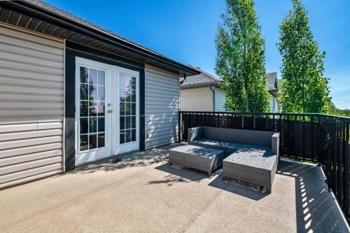 1034 Ranch Road, Okotoks, AB - Outdoor With Deck Patio Veranda With Exterior