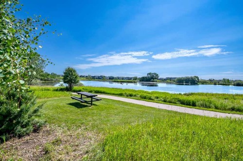 1034 Ranch Road, Okotoks, AB - Outdoor With Body Of Water With View