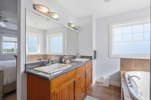 100 Cove Rise, Chestermere, AB - Indoor Photo Showing Bathroom