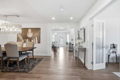100 Cove Rise, Chestermere, AB - Indoor Photo Showing Dining Room