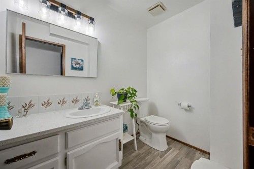 677 Wallace Drive, Carstairs, AB - Indoor Photo Showing Bathroom