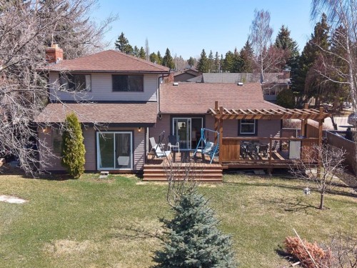 677 Wallace Drive, Carstairs, AB - Outdoor With Deck Patio Veranda