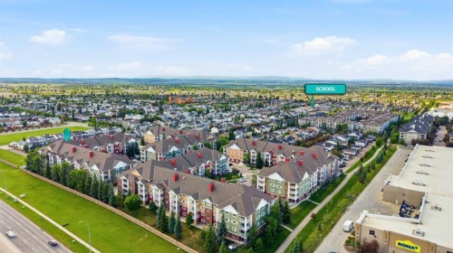 3408-10 Prestwick Bay Se, Calgary, AB - Outdoor With View