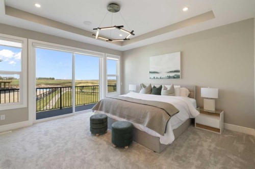 14 Opal Place, Balzac, AB - Indoor Photo Showing Bedroom