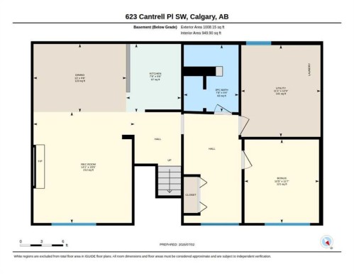 623 Cantrell Place Sw, Calgary, AB 