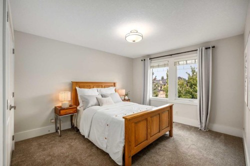 41 Aspen Ridge Way Sw, Calgary, AB - Indoor Photo Showing Bedroom