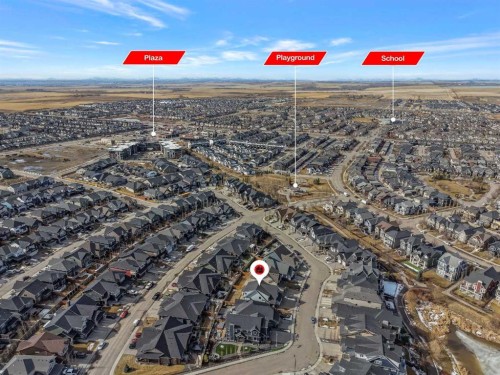 247 Coopers Cove Sw, Airdrie, AB - Outdoor With View