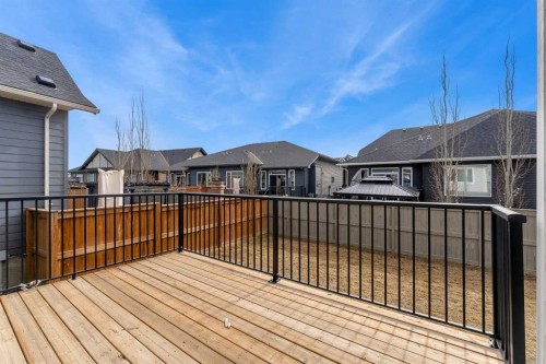 247 Coopers Cove Sw, Airdrie, AB - Outdoor With Deck Patio Veranda With Exterior