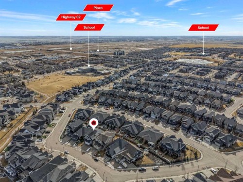 247 Coopers Cove Sw, Airdrie, AB - Outdoor With View