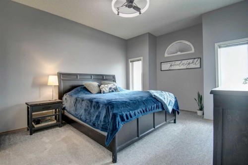 2391 Morris Crescent Se, Airdrie, AB - Indoor Photo Showing Bedroom