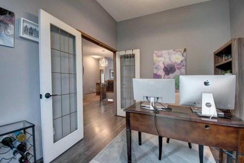 2391 Morris Crescent Se, Airdrie, AB - Indoor Photo Showing Office
