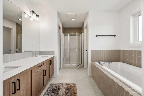 380 Northern Lights Green, Langdon, AB - Indoor Photo Showing Bathroom