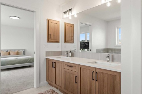 380 Northern Lights Green, Langdon, AB - Indoor Photo Showing Bathroom