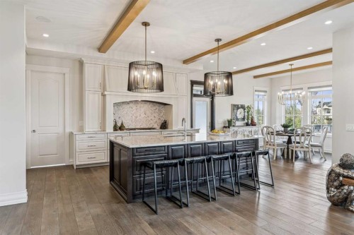 19 Mckendrick Point, Rural Rocky View County, AB - Indoor Photo Showing Dining Room