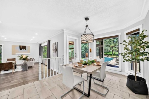 884 East Chestermere Drive, Chestermere, AB - Indoor Photo Showing Dining Room