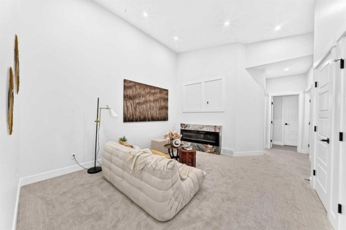 3106 15 Avenue Sw, Calgary, AB - Indoor With Fireplace