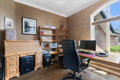 112 Gleneagles View, Cochrane, AB - Indoor Photo Showing Office