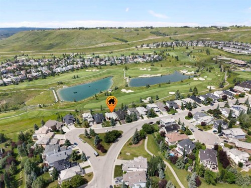 112 Gleneagles View, Cochrane, AB - Outdoor With Body Of Water With View