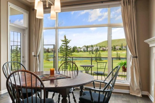 112 Gleneagles View, Cochrane, AB - Indoor Photo Showing Dining Room