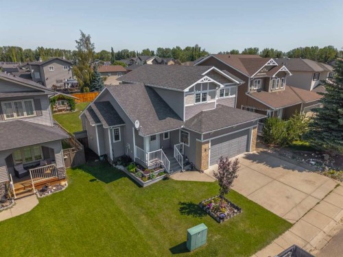 759 Stonehaven Drive, Carstairs, AB - Outdoor With Deck Patio Veranda