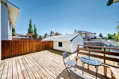 3728 Cedarille Drive Sw, Calgary, AB - Outdoor With Deck Patio Veranda With Exterior