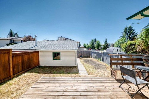 3728 Cedarille Drive Sw, Calgary, AB - Outdoor With Deck Patio Veranda With Exterior