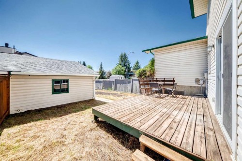 3728 Cedarille Drive Sw, Calgary, AB - Outdoor With Deck Patio Veranda With Exterior