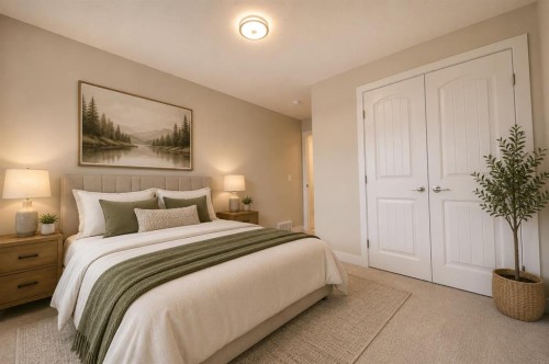 124 Waterford Way, Chestermere, AB - Indoor Photo Showing Bedroom