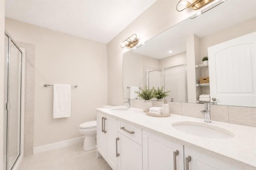 124 Waterford Way, Chestermere, AB - Indoor Photo Showing Bathroom