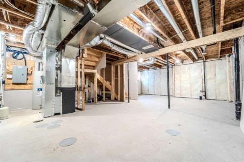 124 Waterford Way, Chestermere, AB - Indoor Photo Showing Basement