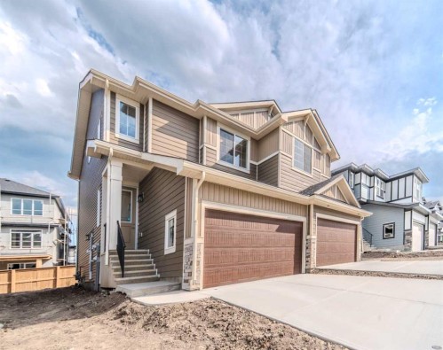 124 Waterford Way, Chestermere, AB - Outdoor With Facade