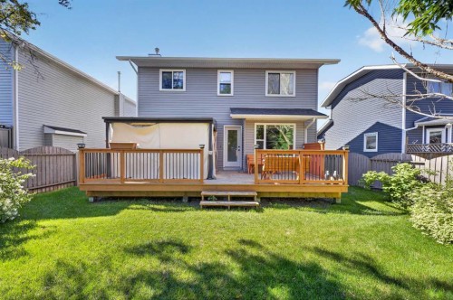 75 Everglade Drive Se, Airdrie, AB - Outdoor With Deck Patio Veranda