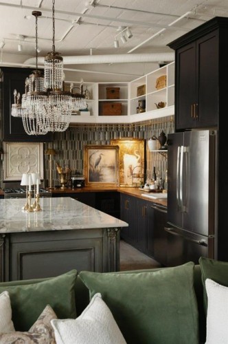 603-240 11 Avenue Sw, Calgary, AB - Indoor Photo Showing Kitchen
